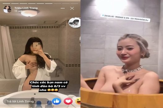 Cô gái Triệu Linh Trang nổi bật trong clip TikTok hot